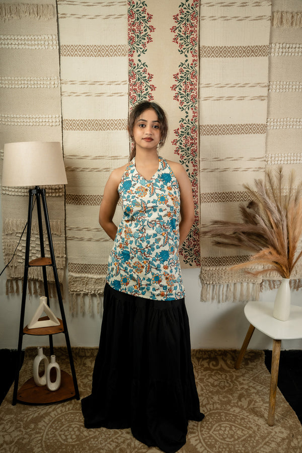 Suramya Halter Corset Top