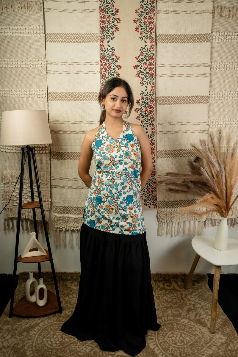 Suramya Halter Corset Top