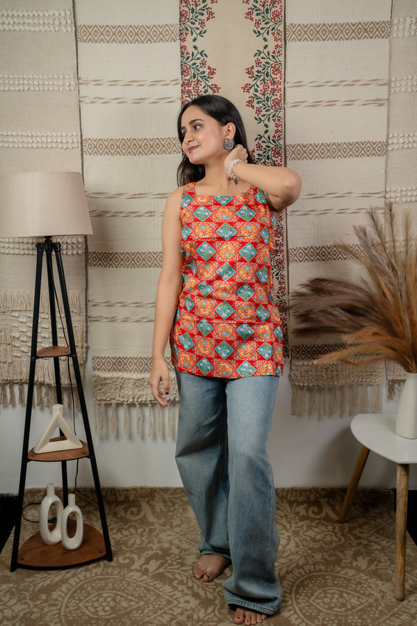 Gulzar Scoop back Kurti