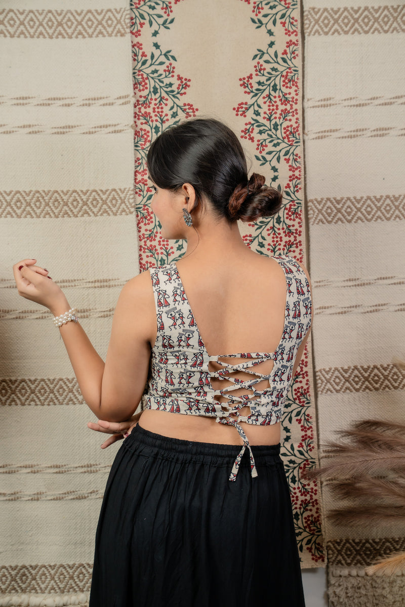 Nritya Corset Top